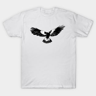 Magpie in Flight T-Shirt